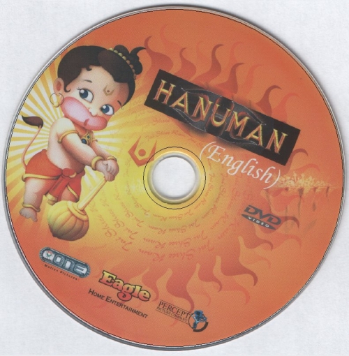 Hanuman Animated Movie English Version DVD